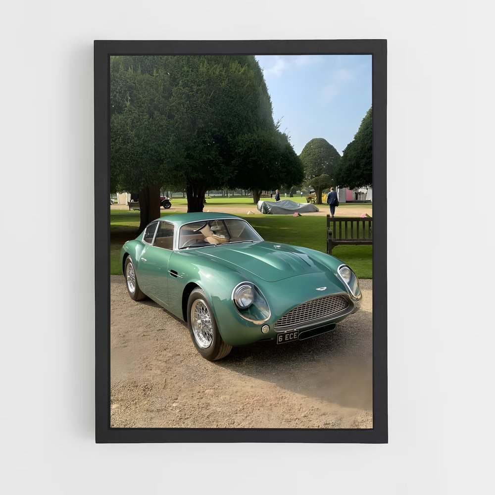 Poster zagato roues – affiche Aston Martin (vue 2)